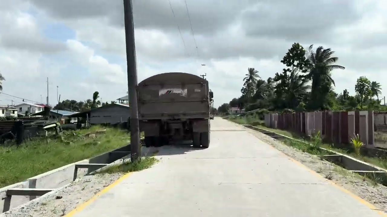 🇬🇾🇬🇾🇬🇾Driving vlog: changes on Best Road and  crane road #infrastructure #development #subscribe 🇬🇾