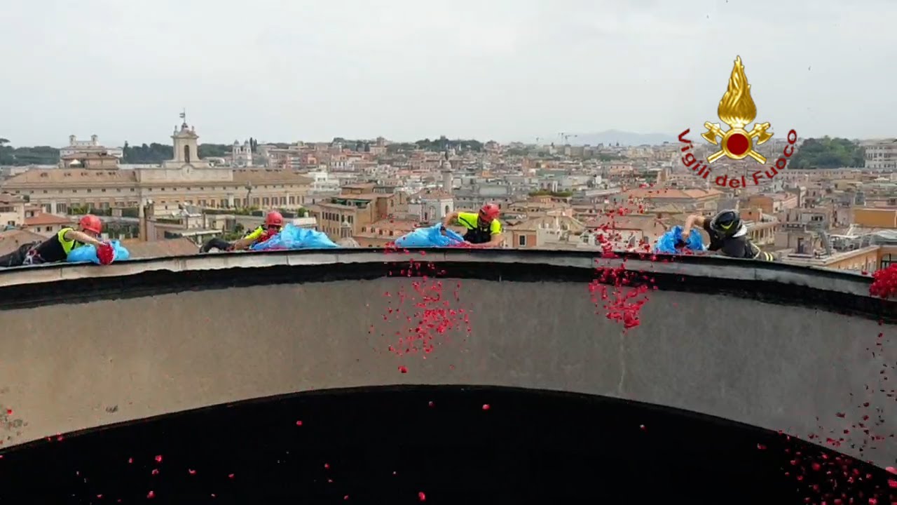 La Pioggia di Petali di Rose al Pantheon