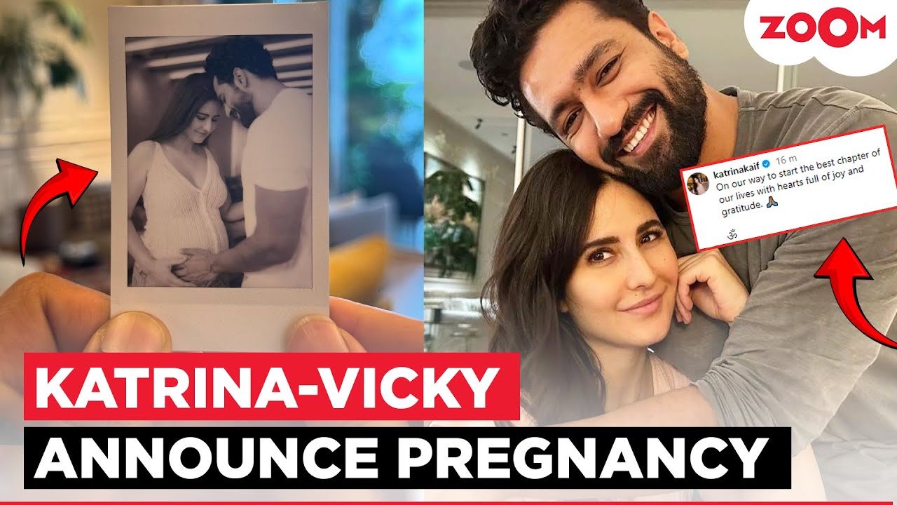 Katrina Kaif-Vicky Kaushal ANNOUNCE pregnancy with cute post; Katrina FLAUNTS her baby bump in pic
