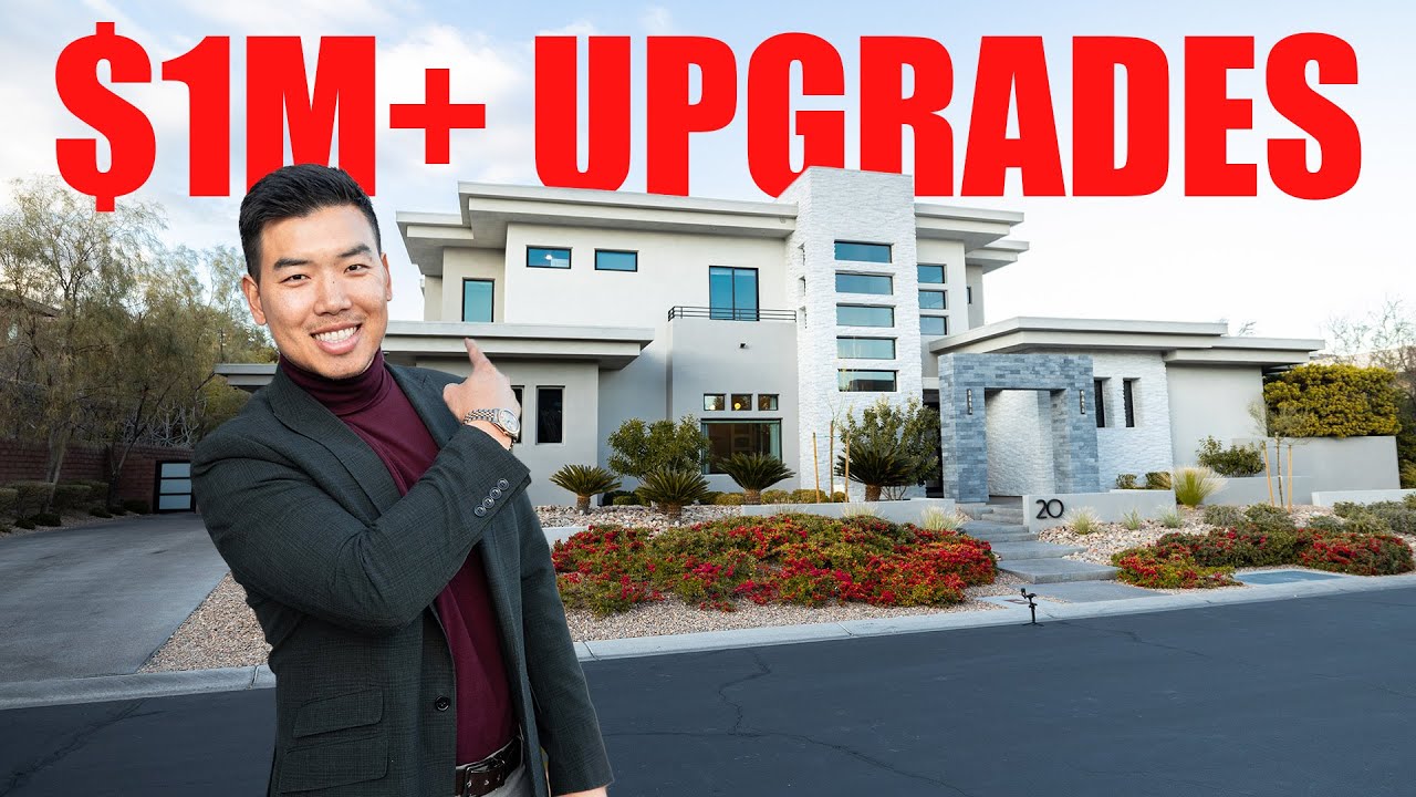 Экскурсия по особняку в Лас-Вегасе, стоимость которого не выставлена ​​на продажу (миллион доллар...