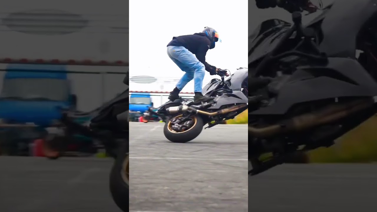 CRAZY Motorcycle Stunt on a Yamaha R6 (599cc Inline-4)! 🚀🔥