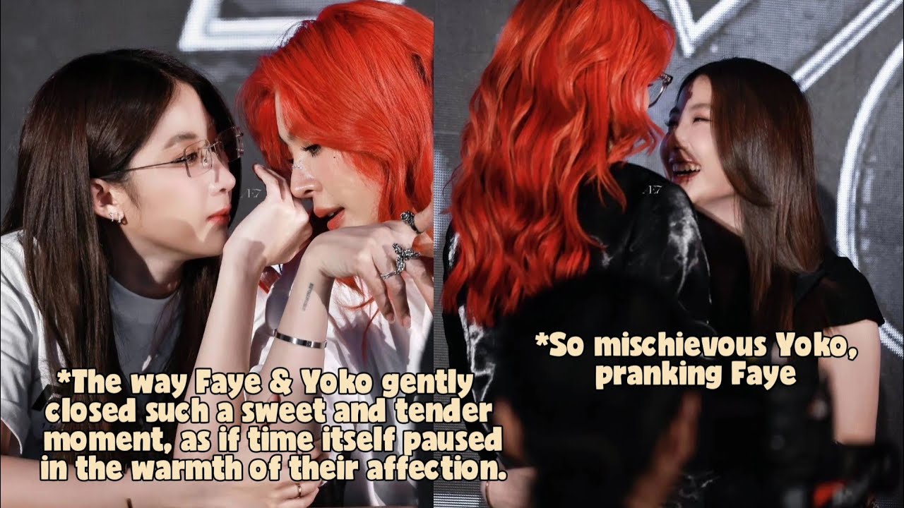 [FAYEYOKO] The way Faye & Yoko gently such a sweet and tender moment