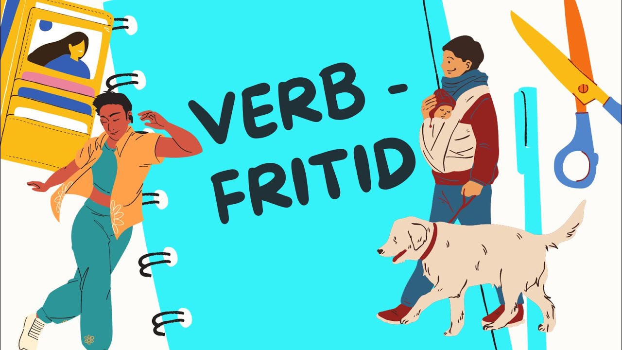 Verb - fritid/ Verb - spare time / Lär dig svenska   