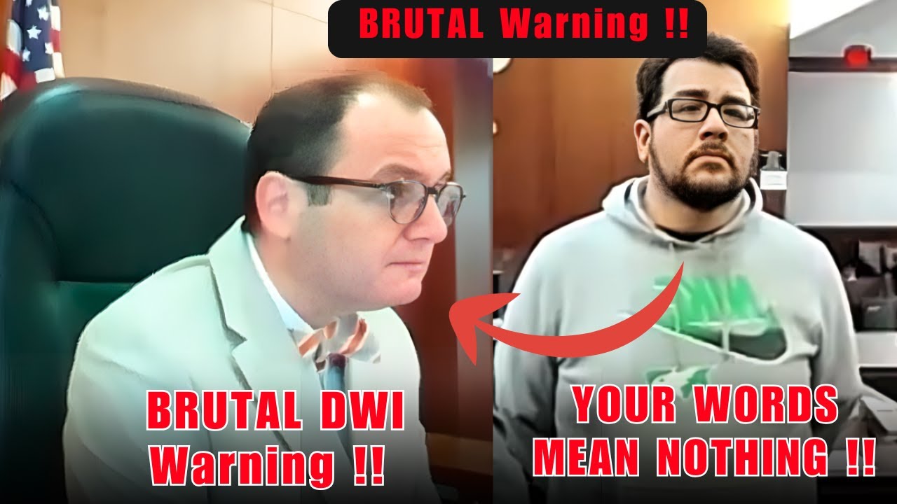 DWI Defendant Gets a TERRIFYING Warning - Shade Court