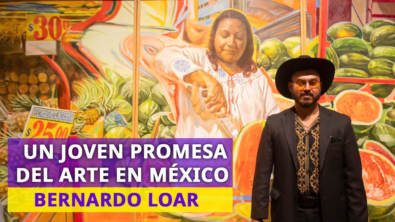 El pintor promesa de México. Bernardo Loar. Exposición en el Museo de la Ciudad de México