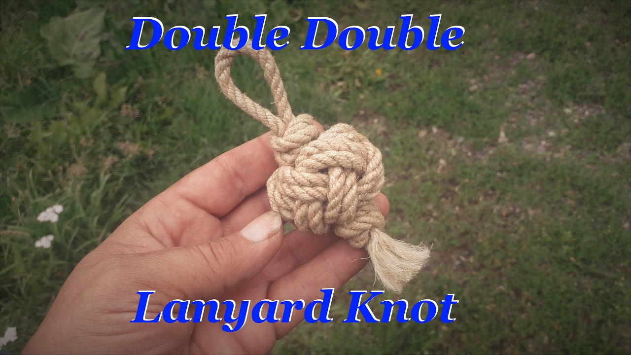 Double Double Lanyard Knot
