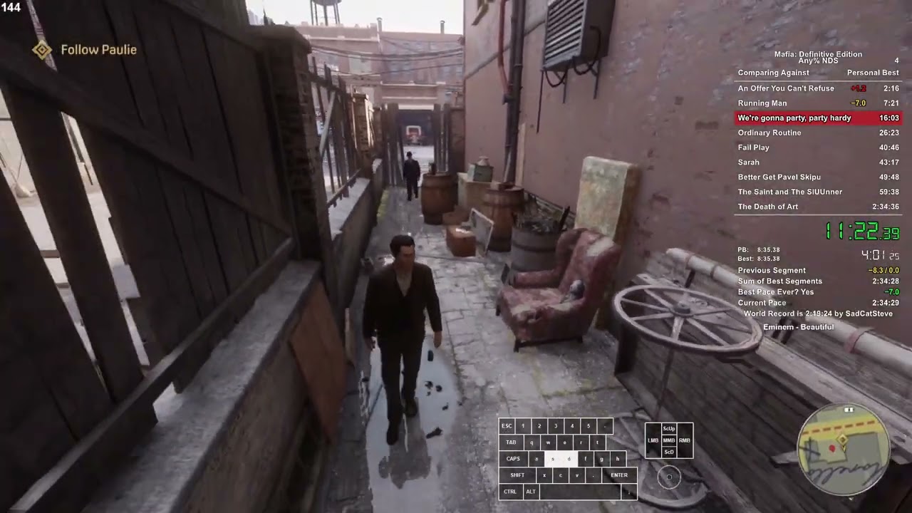 Mafia Definitive Edition Any% NDS in 2:24:50 on 02/09/2023