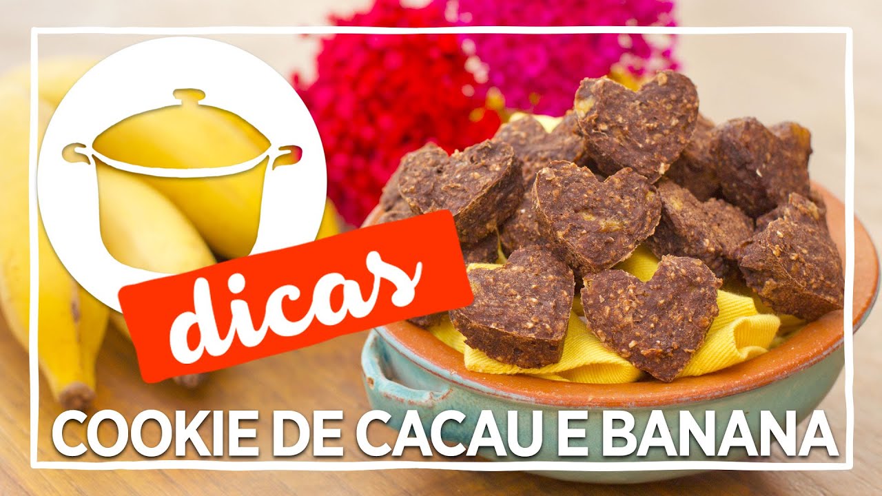 Prapapá - Cookie de Cacau e Banana