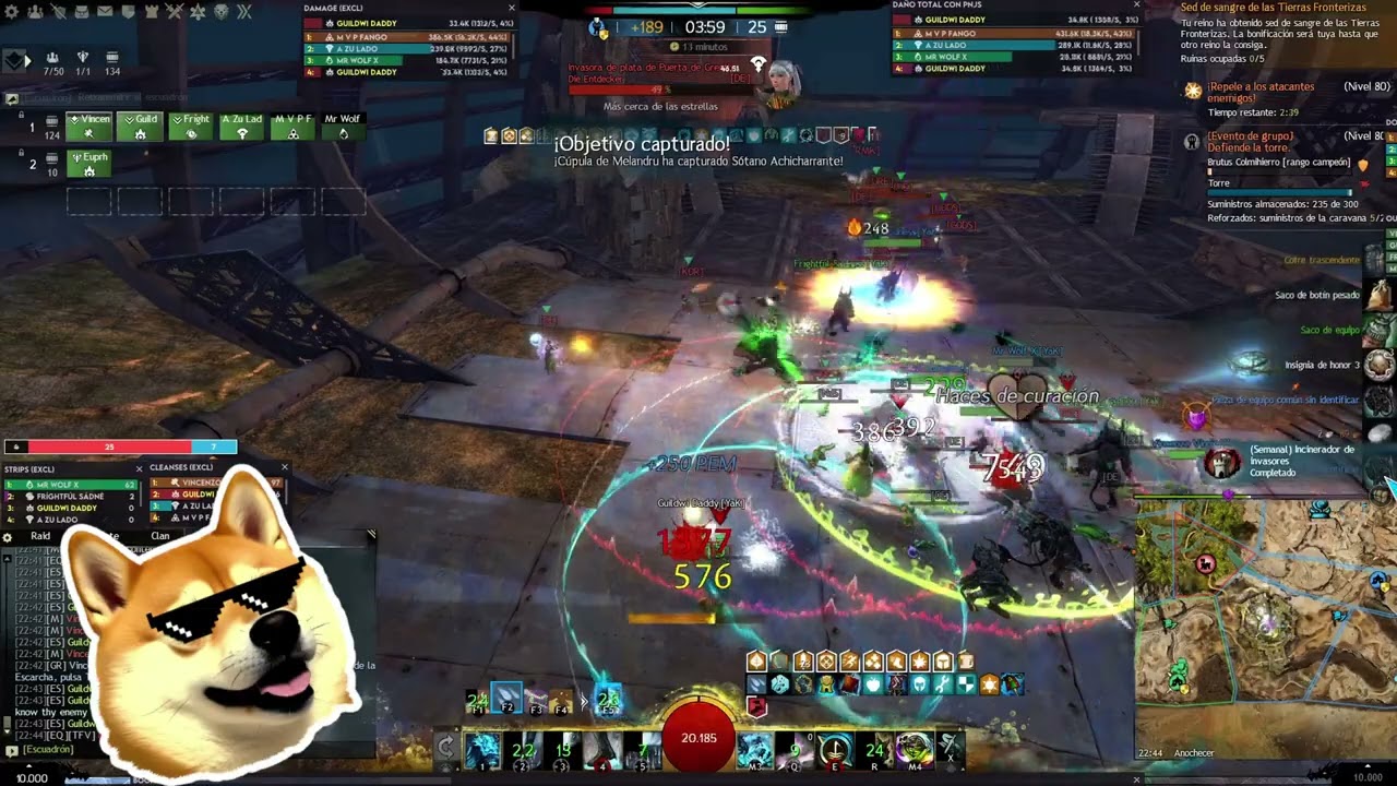 GW2 [YaK] WvW - Smallscale Outnumbered Fights [support PoV]