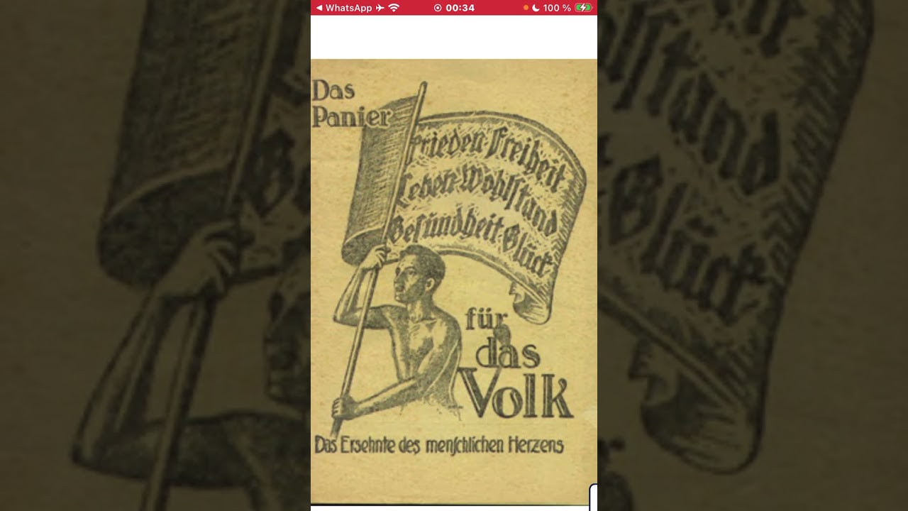 How can this be Jehovah’s propaganda and not German reich talk Ww2 ? Wtf 
