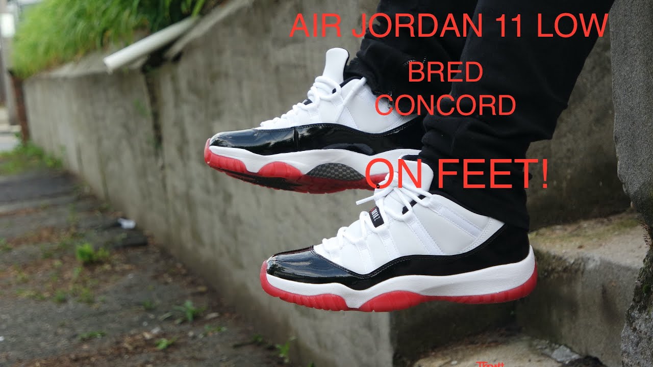 AIR JORDAN 11 LOW “CONCORD BRED