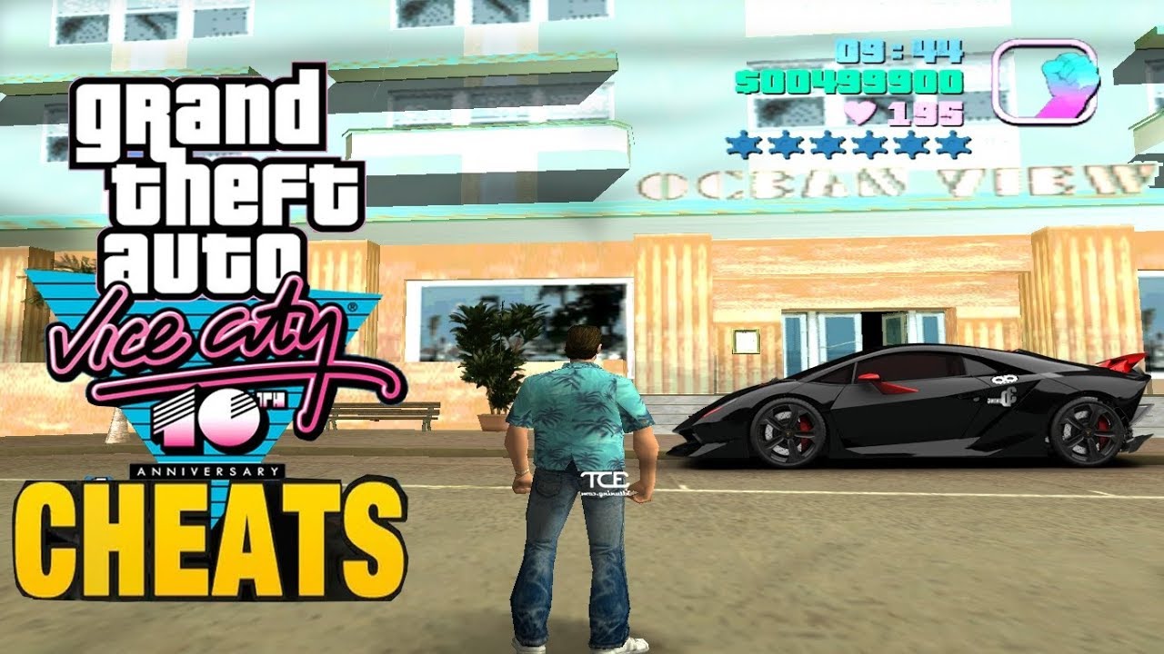 rockstar GTA Vice City Cheats # 2