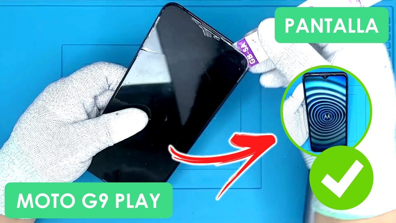 Reemplazar Pantalla Motorola Moto G9 Play | Destapar