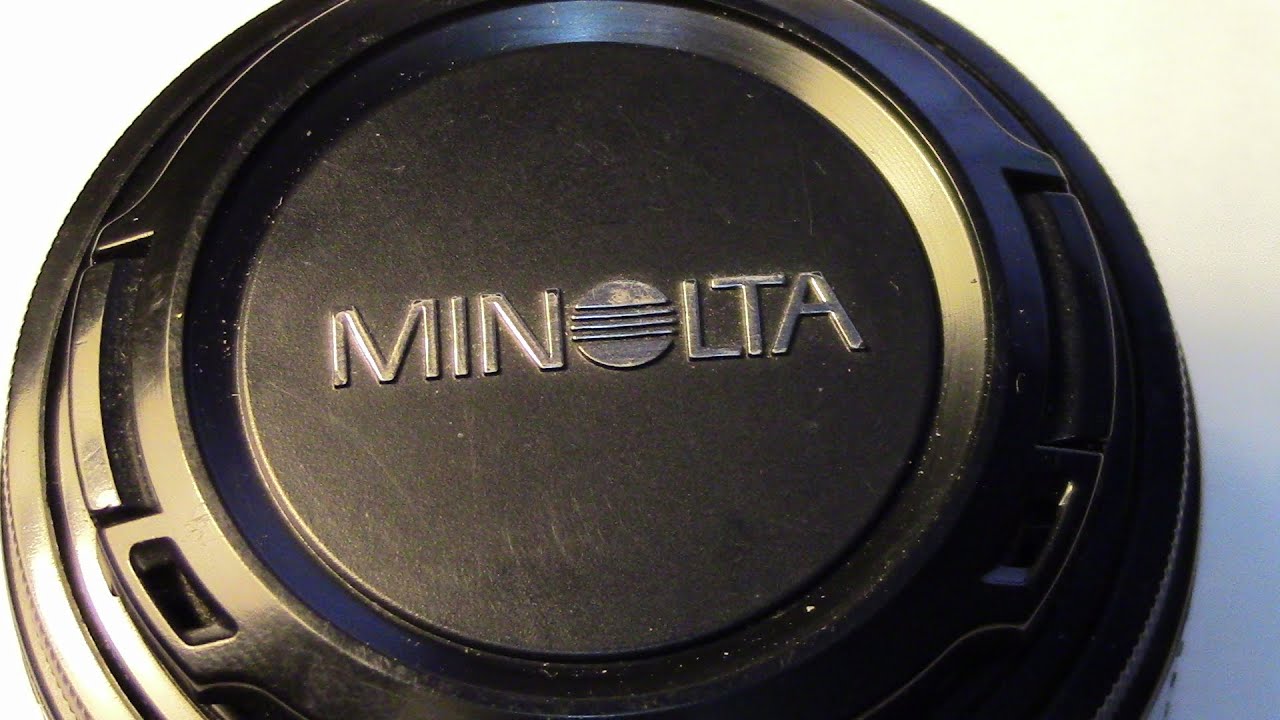 Чистка диафрагмы объектива Minolta AF 50mm f/1.7