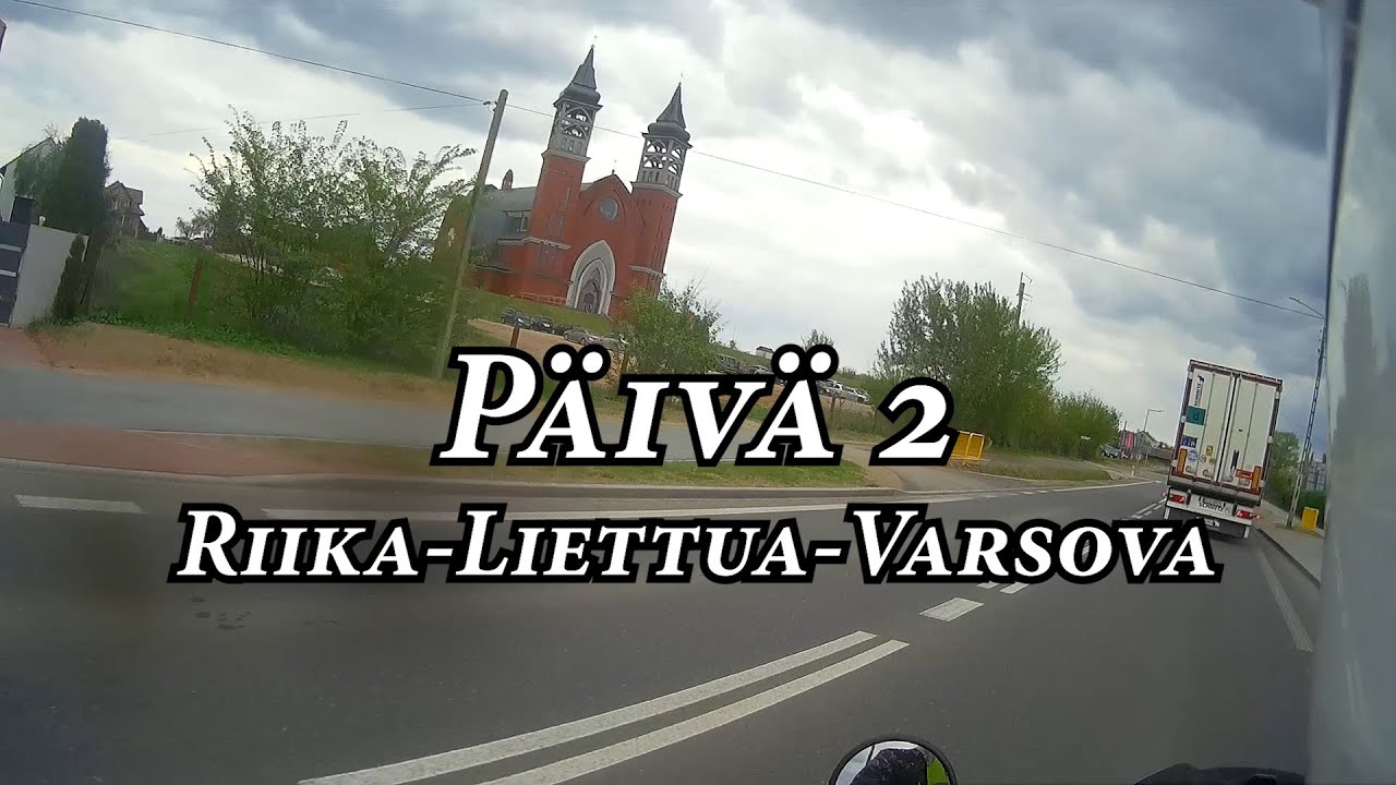 Roadtrip 2022 PÄIVÄ 2: Ensimmäinen uusi maa itselle!