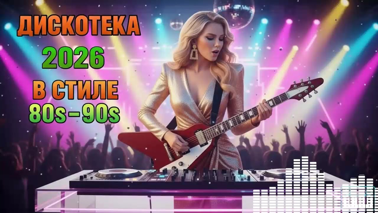 Энергичный Euro Disco Dance Mix: Легенды 80-х и 90-х | Русская Дискотека Нон-стоп