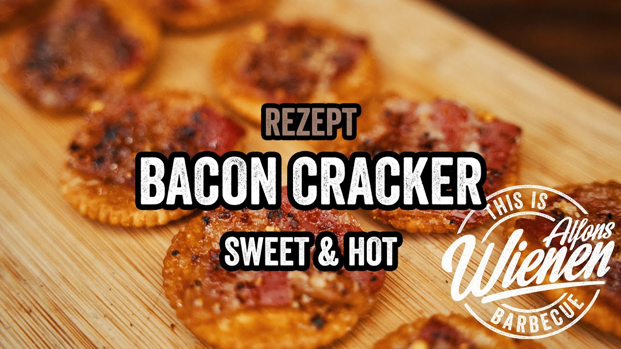 Bacon Cracker - Sweet & Hot - Fingerfood BEST! Appetizer!