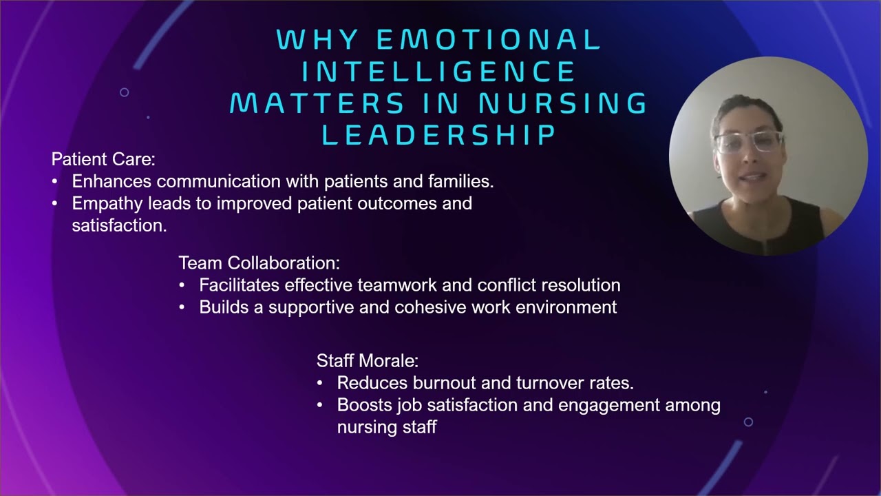 The role of emotional intelligence in nursing leadership