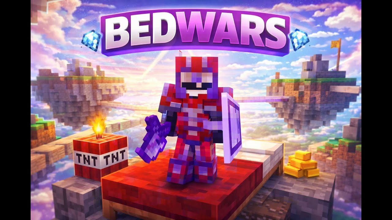 Minecraft Bedwars with Mithun and Anik bhai.