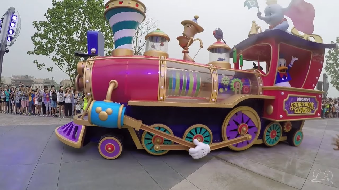 Full Mickey's Storybook Express - Shanghai Disneyland 2016