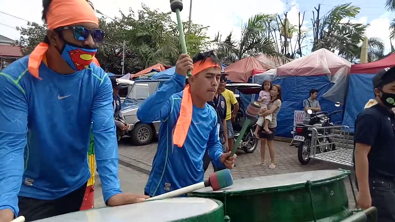 Baste Ati-atihan Drumbeaters Fiesta's Sta Maria Bul. 2017