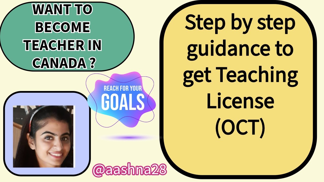 Step by step Guidance to get Teaching License  ( OCT)
