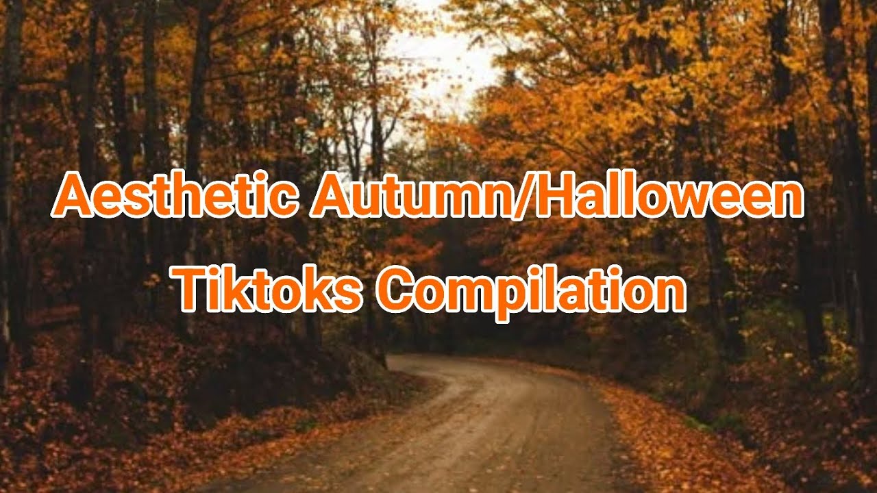 Aesthetic Autumn/Halloween TikTok Compilation 🎃🍂