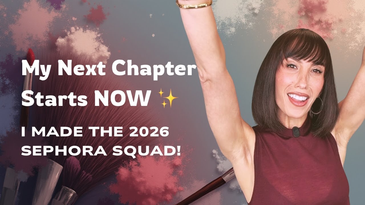 Моя следующая глава начинается сейчас... Я вошла в команду Sephora 2026 года! ✨