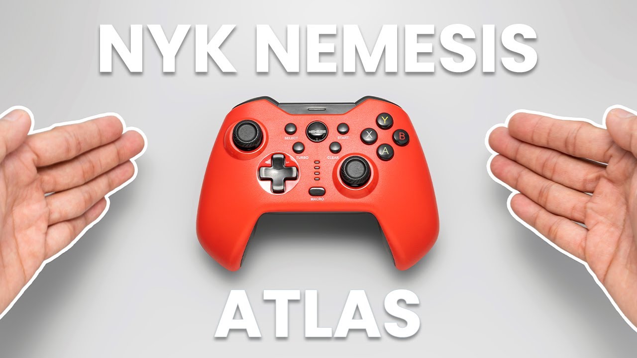 GAMEPAD NYK NEMESIS ATLAS Unboxing (ASMR) - Stumble Guys, Tekken 7, The Crew 2 Gameplay Test