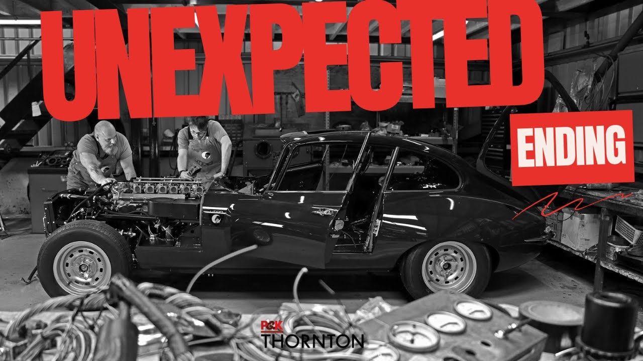 Неожиданный финал нашей сборки E-Type Restomod: мы видим свет в конце туннеля