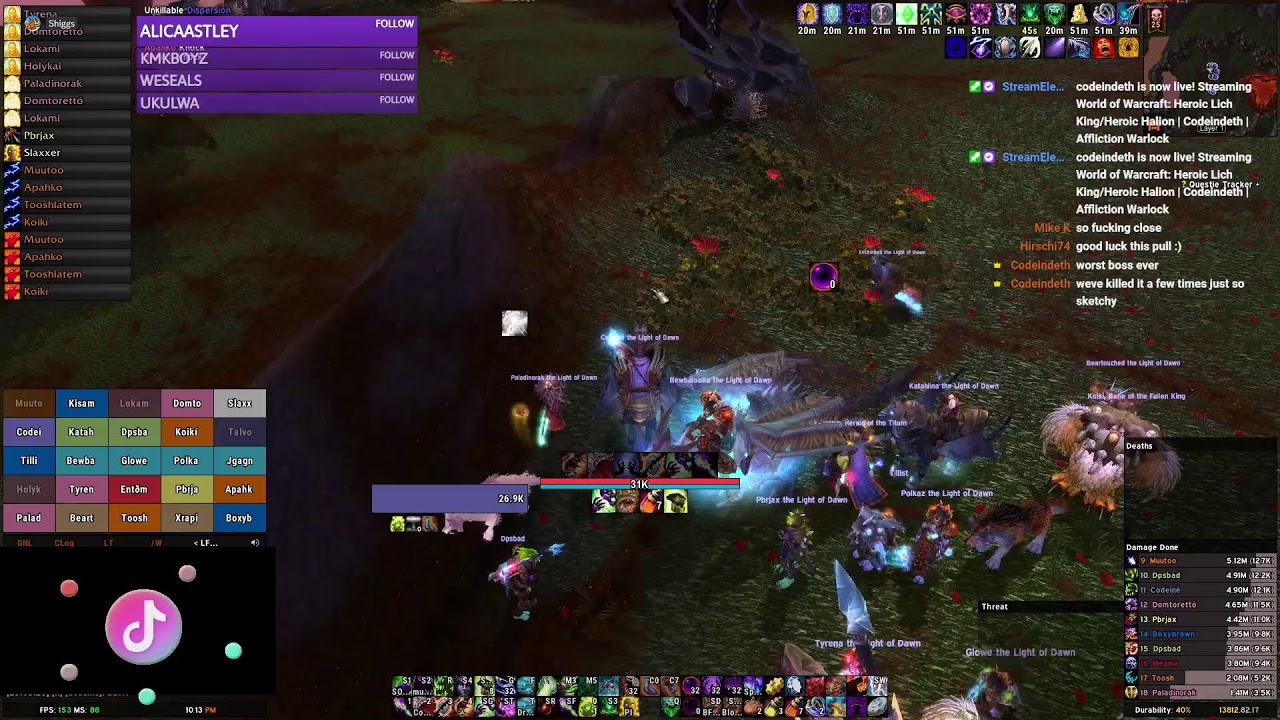 Heroic Lich King/Heroic Halion | Codeindeth | Affliction Warlock