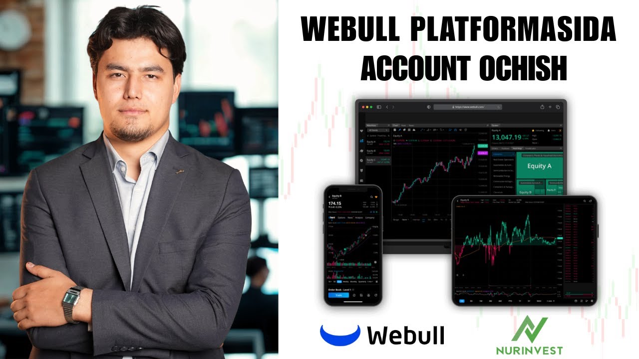 Webull Platformasida Account Qanday Ochiladi | 1-dars Step By Step