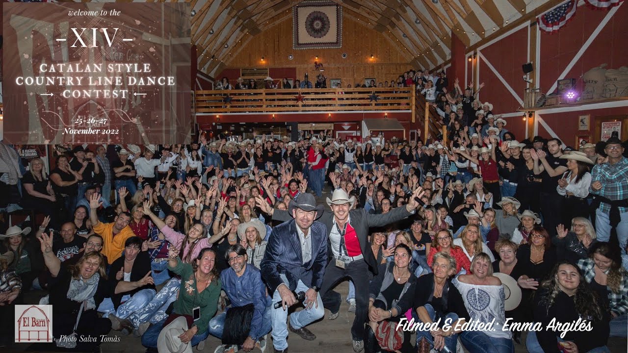 XlV CATALAN STYLE COUNTRY LINE DANCE CONTEST 2022 - EL BARN D'EN GREG