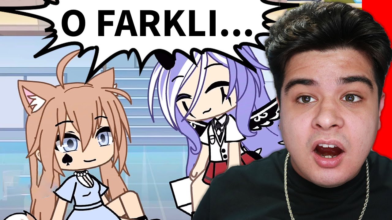 ALFA OKULUNDA BİR EJDERHA (Gacha Life Kısa Film Tepki)