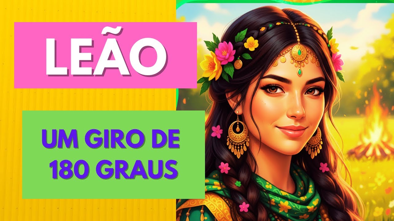 LEÃO ♌️ A FASE RUIM PASSSOU! A RODA DA FORTUNA GIRA! 