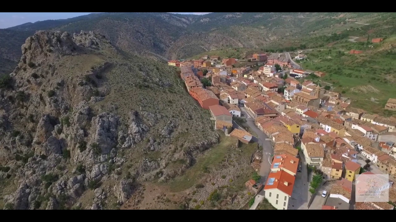 Camarena de la Sierra desde el cielo
