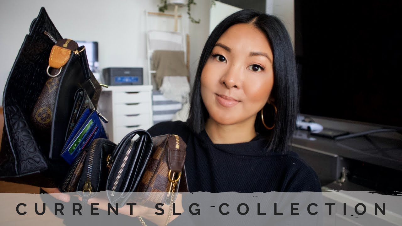 LUXURY SLG COLLECTION | LOUIS VUITTON, SAINT LAURENT, LOEWE