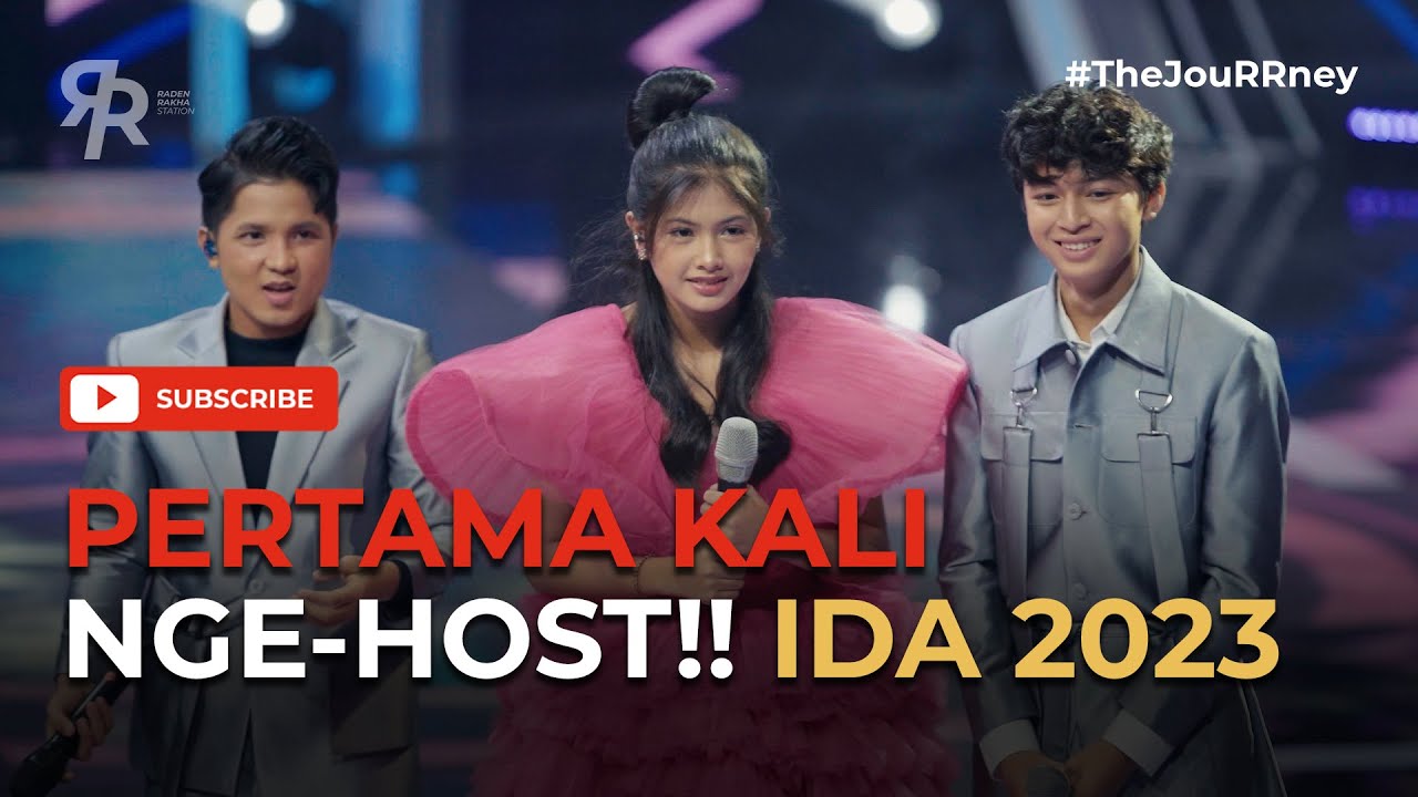 PERTAMA KALI NGE-HOST!! DI INDONESIAN DANGDUT AWARDS (IDA) 2023 BERSAMA MAGIC 5 | #TheJouRRney