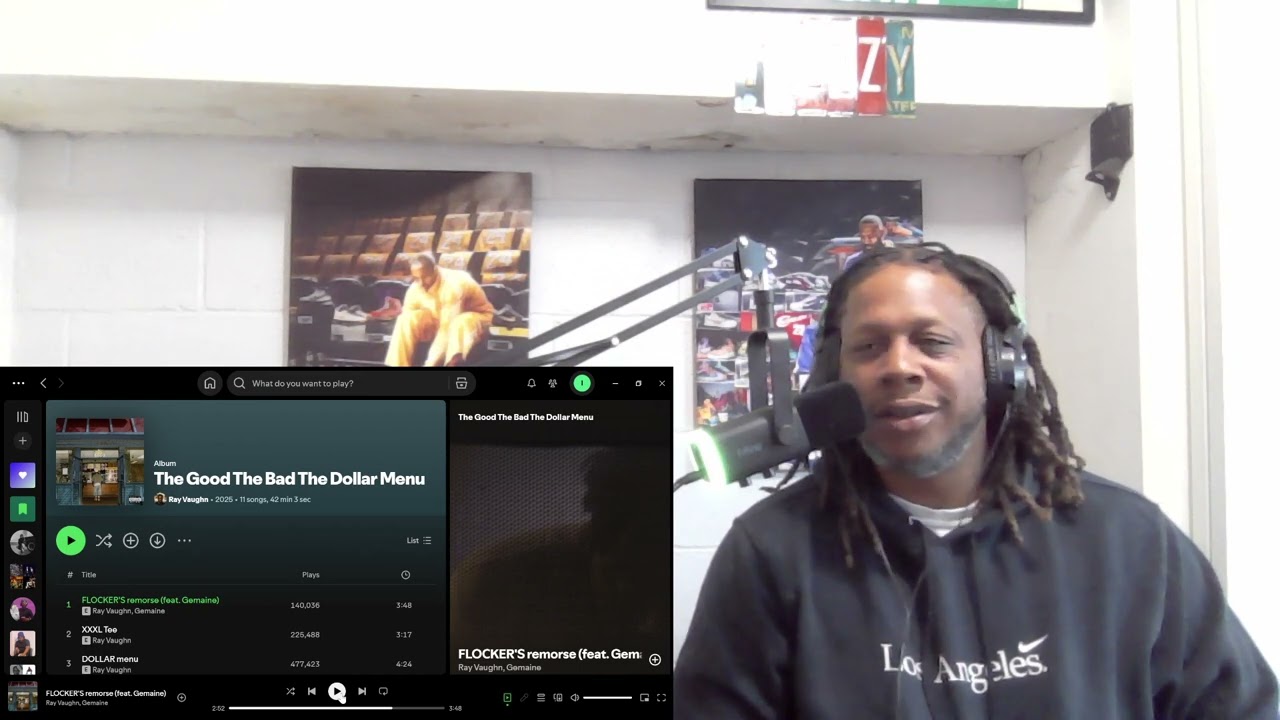 Ray Vaughn-The Good The Bad The Dollar Menu(Reaction)