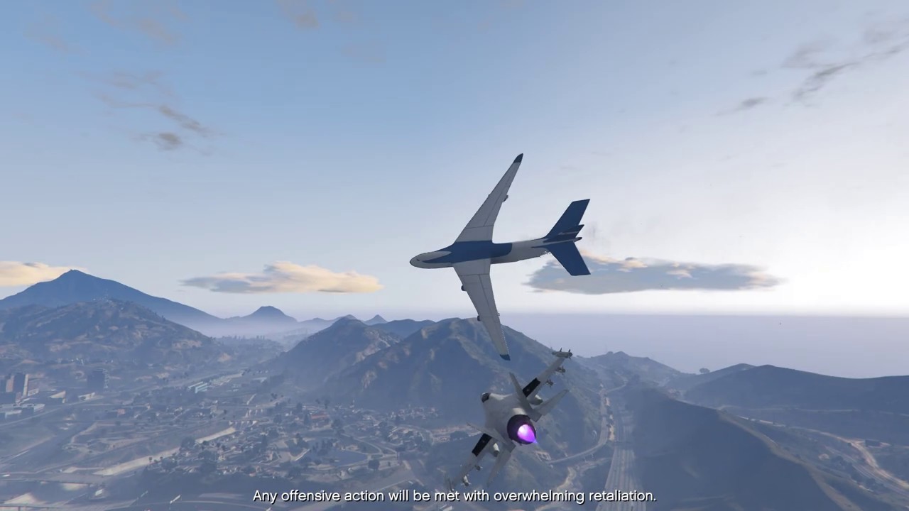 (18) Grand Theft Auto V: Minor Turbulence
