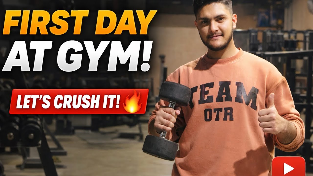 My First Day at Gym | No Fear, Only Confidence 💯