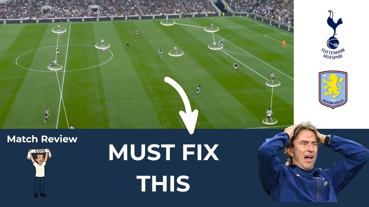 Thomas Frank MUST FIX THIS after Spurs 1-2 Aston Villa
