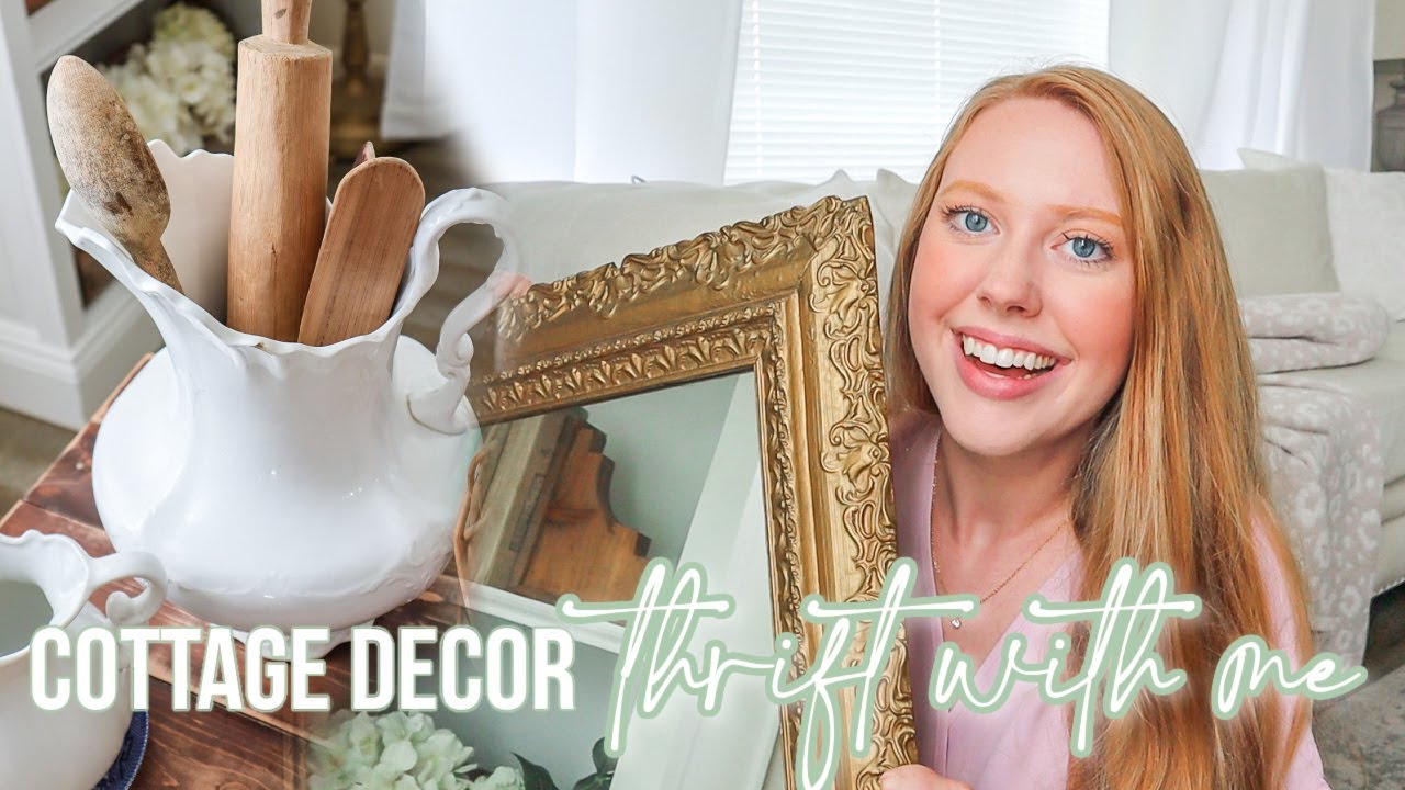 HUGE COTTAGE DECOR THRIFT WITH ME + HAUL | My most favorite thrift finds EVER! So much Ironstone!