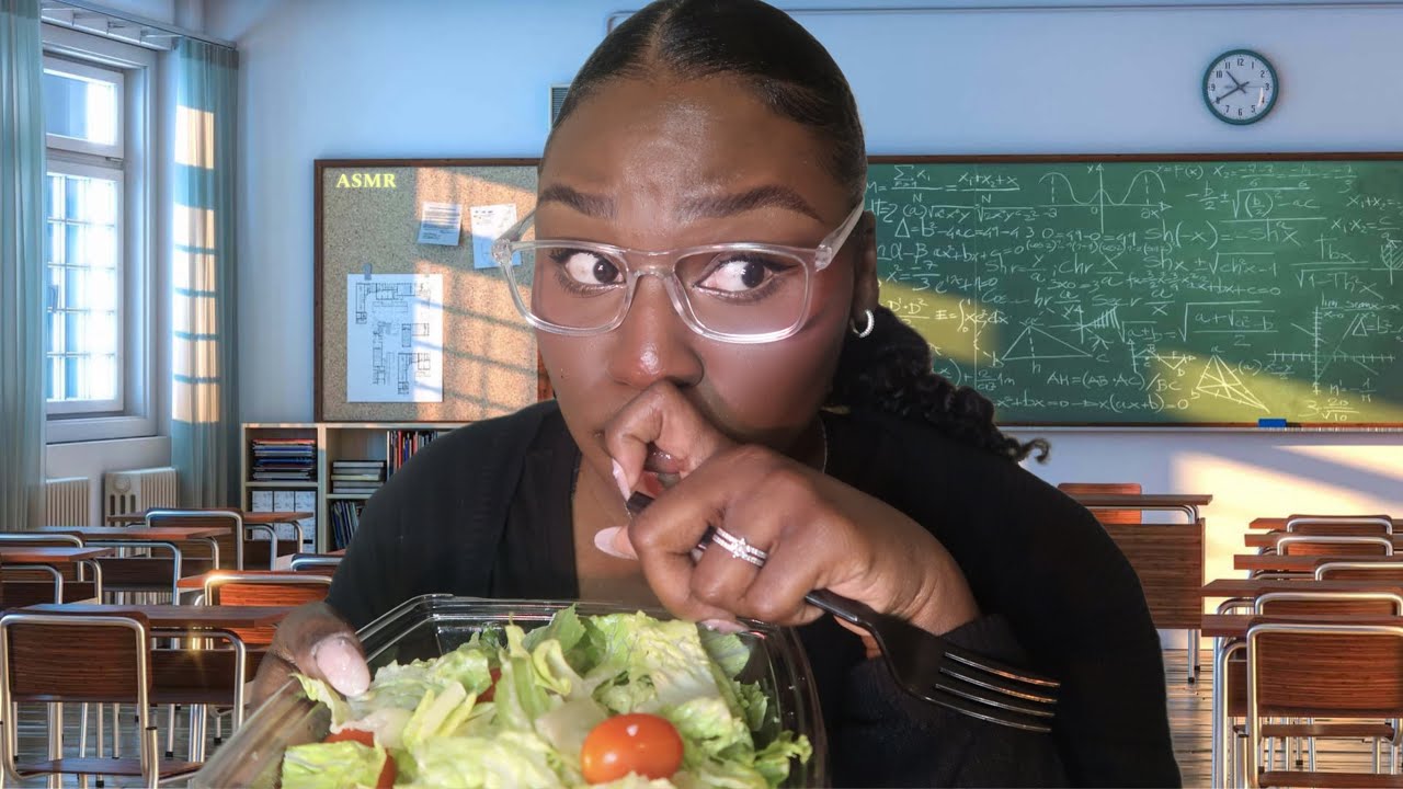 ASMR | The NOSEY TEACHER That Is Always In The Kids Business During Lunch!!!