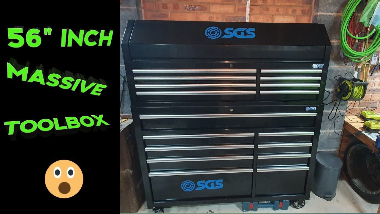 56 inch sgs toolbox tour and review