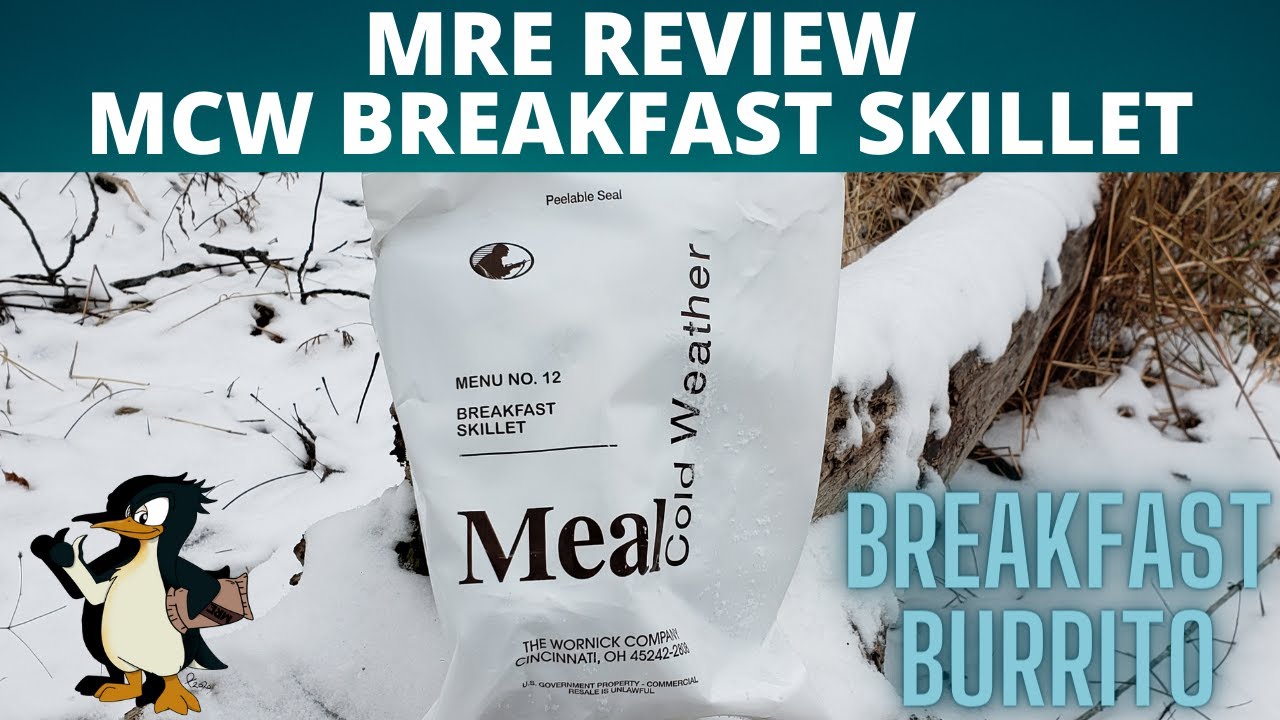 MRE Review Meal Cold Weather Breakfast Skillet