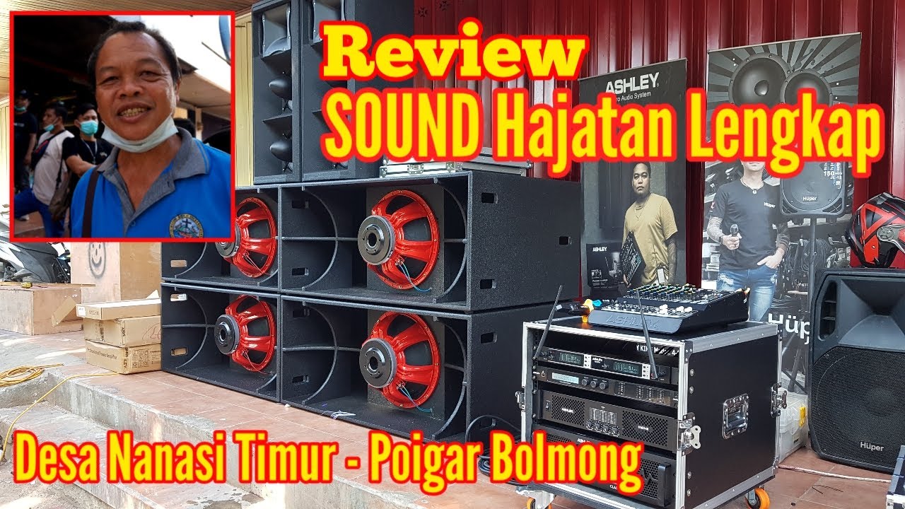 Review Sound System Set ke Poigar Bolmong Full Ashley Red Series // 2022