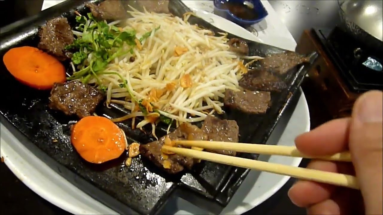 黒毛和牛　かわら焼き