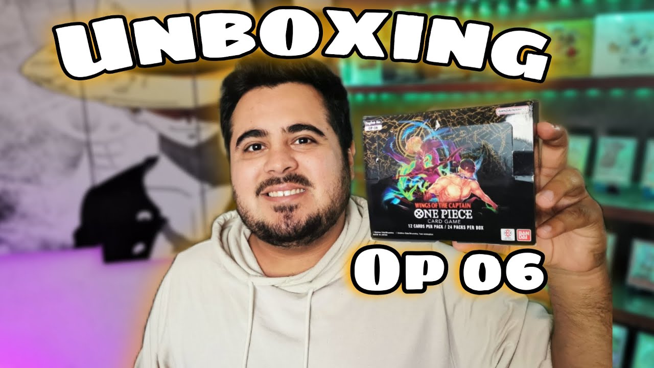 ABRIENDO OP 06 WING OF THE CAPTAIN ONE PIECE TCG