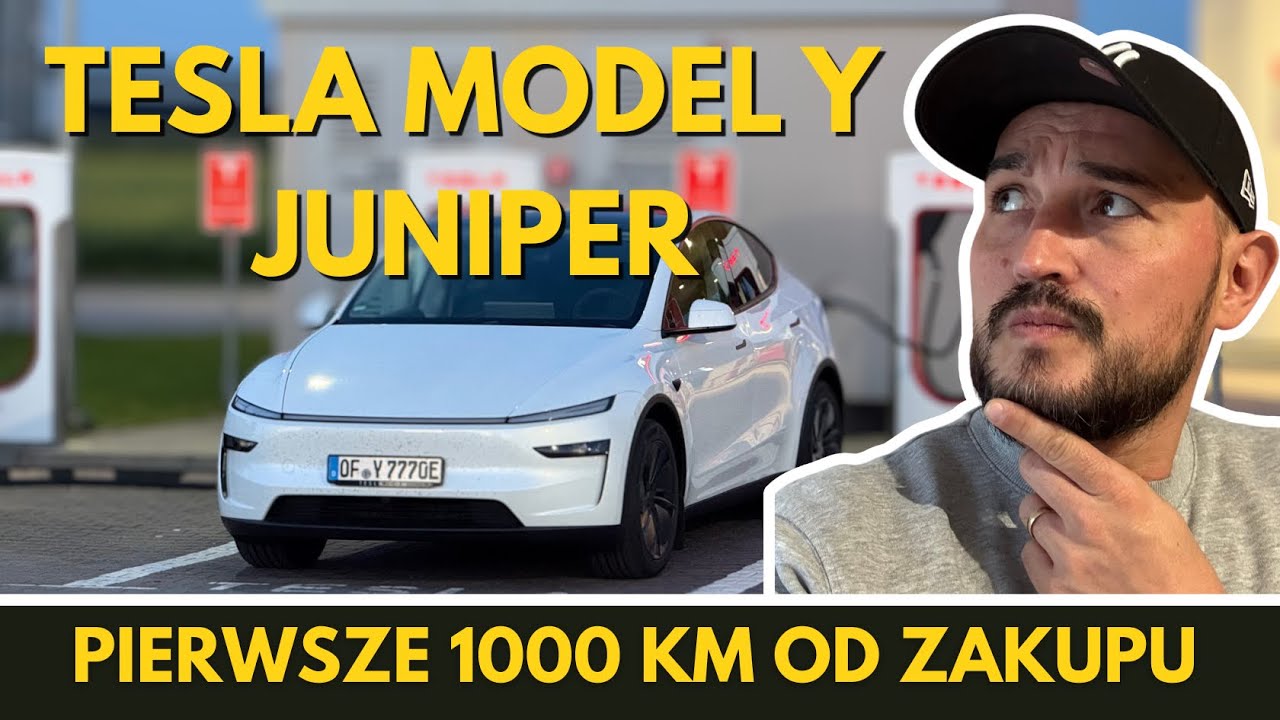 TESLA MODEL Y JUNIPER LR AWD - PIERWSZE 1000km